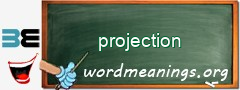 WordMeaning blackboard for projection